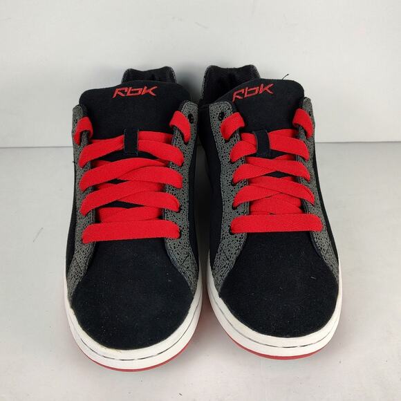 New Rare Vintage Reebok Musika Black Red Skate Shoes 2004 mens size 8 main image 4